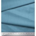 thumbnail image 2 of Soimoi Blue Rayon Fabric Geometric Abstract Printed Craft Fabric by the Yard 42 Inch Wide, 2 of 3
