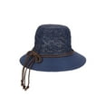 thumbnail image 1 of Chic Headwear Crocheted Paper Braid Hat w/ Rope Ribbon, 1 of 1
