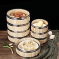 thumbnail image 3 of 1 Set Chinese Bamboo Kitchen Food Steamer, 3 of 5