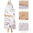 thumbnail image 4 of Cartoon Cat Wearable Blankets for Womens Kids Cat Hoodie Blanket for Boys Girls Wearable Throw Blankets, 4 of 6