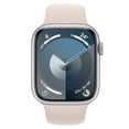 thumbnail image 4 of Apple Watch Series 9 Smartwatch 45mm (WiFi+ GPS) Plata con Correa Deportiva Reacondicionado, 4 of 9