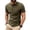 #01, variant on Grandad Collar Henley T Shirt for Men , Men's Smart Half Buttons Tee Slim Fit Collarless Polos T-Shirts Summer Regular Fit Casual Tops Button Up V Neck Pullover Plain Basic Tees Shirt