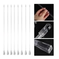 thumbnail image 3 of 8pcs Plastic Blind Wands Vertical Blinds Replacement Rods 17 Inches Blind Rods with Hook, 3 of 9