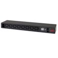 thumbnail image 1 of 16A PDU Mesurée 1U Rackmount&44; C20 Entrée & C13 Sorties - Noir, 1 of 1