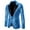 Sky Blue, variant on Zedker Long Coat Men and Mens Sport Coat Casual Blazer One Button Business Suit Jacket Beige L