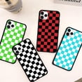 thumbnail image 2 of Checkerboard Phone Case Compatible with iPhone Grid Lattice Plaid Tartan Damier Chessboard Checker Flag Cover (iPhone 11 Pro, 4), 2 of 7