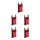 thumbnail image 2 of Eigraketly Bolsa colgante delantera para patinete eléctrico, soporte de almacenamiento para manillar de bicicleta, accesorio organizador anticaída Rojo 5piezas Eigraketly CBP232847, 2 of 5