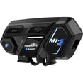 thumbnail image 1 of Fodsports Motorcycle Bluetooth Intercom, Music Sharing, M1S Pro 2000m 10 Riders Group Helmet Communication System Headset Univers, 1 of 6