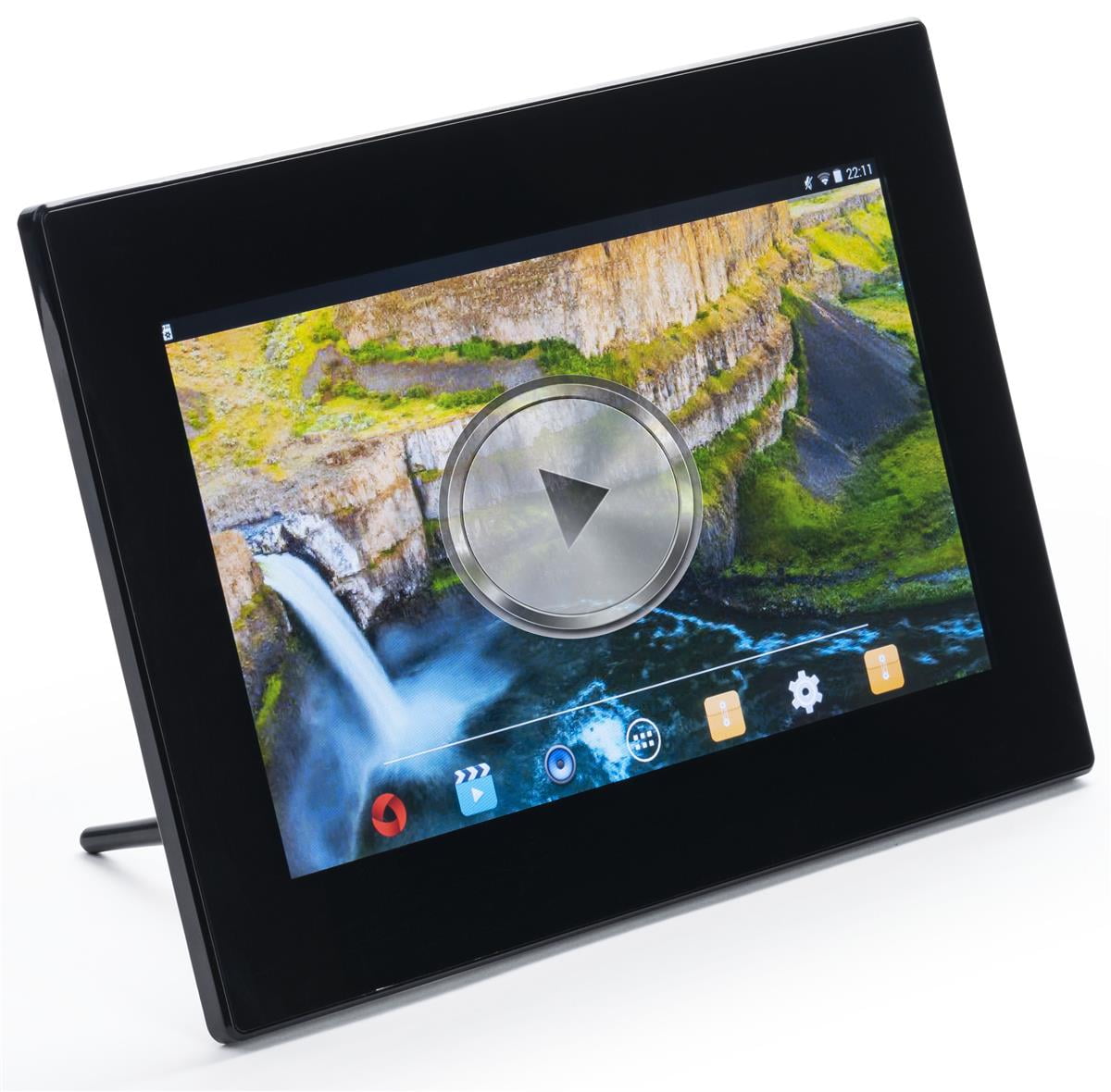 Displays2go Tabletop Digital Signage, Android OS Black (SFRAMEWF10B