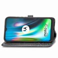 thumbnail image 5 of Funda con relieve de flores de mandala para Moto G9 Play, color negro, 5 of 5