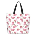 thumbnail image 1 of Fotbe Watermelon Bolsa Tote Estética de Lona con Estampado para Mujer - Bolsa Reutilizable de Hombro Casual para Vacaciones, Compras, Trabajo y Gimnasio, 1 of 8