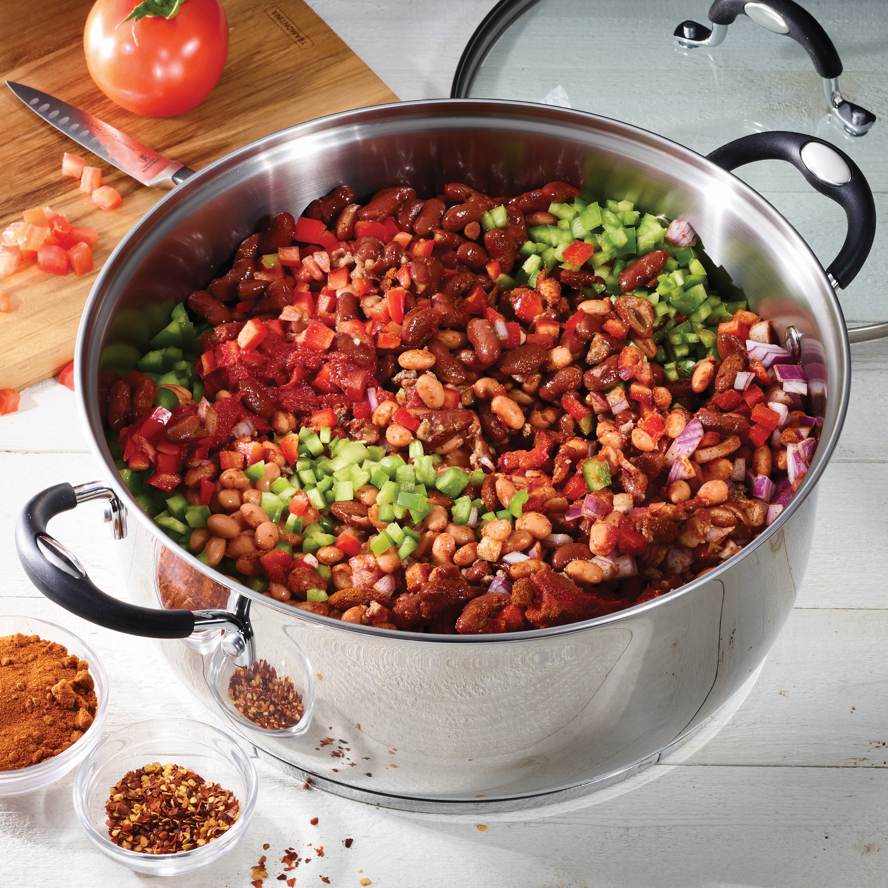 Tramontina Gourmet 9-Quart Stainless Steel Dutch Oven photo 4