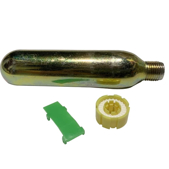Kit de rearme de CO2, tanque de cartucho cilíndrico para chaleco salvavidas inflable