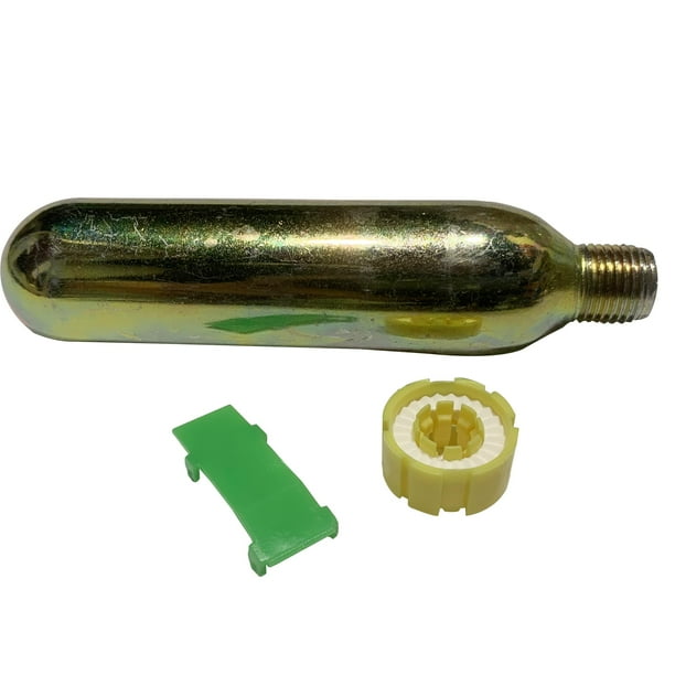 Kit de rearme de CO2, tanque de cartucho cilíndrico para chaleco salvavidas inflable