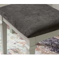 thumbnail image 4 of Linon Eakins 3-Piece Vanity Set, Grey, 4 of 23