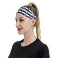thumbnail image 3 of Daiia Anchors printed Men's Performance Headband,Sports Headbands,Moisture Wicking Workout Headband, 3 of 9