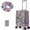Purple Love, variant on Kids Luggage Sets 5 Piece Suitcases for Girls Women with Wheels Hardshell Suitcase with Travel Pillow Airline Approved 16 Inch