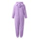 thumbnail image 4 of Mono de manga larga con capucha para niñas, pijama informal de invierno cálido, ropa de dormir para mujer, pantalones de terciopelo ártico de doble cara, 4 of 6