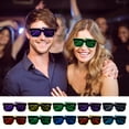 thumbnail image 1 of Gafas LED luminosas - Juguete de gafas de sol iluminadas estilo chulo para gamers y entusiastas de los memes, 1 of 3