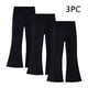 thumbnail image 1 of Pantalones largos, pantalones acampanados para niñas, pantalones de cintura alta, pantalones largos deportivos de otoño para niñas de talla mediana, pantalones para niñas, 1 of 9