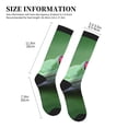 thumbnail image 2 of Lsque Red-Eyed Tree Frog-1 Pattern Sport Compression Socks for Men & Women 15-20 mmHg Knee High Nurse Pregnant Running Medical and Travel Athletic, 2 of 6