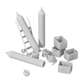 thumbnail image 3 of guohui 1:35 Scale Industrial Accessories Models Ornaments for Dollhouse Accessories, 3 of 9