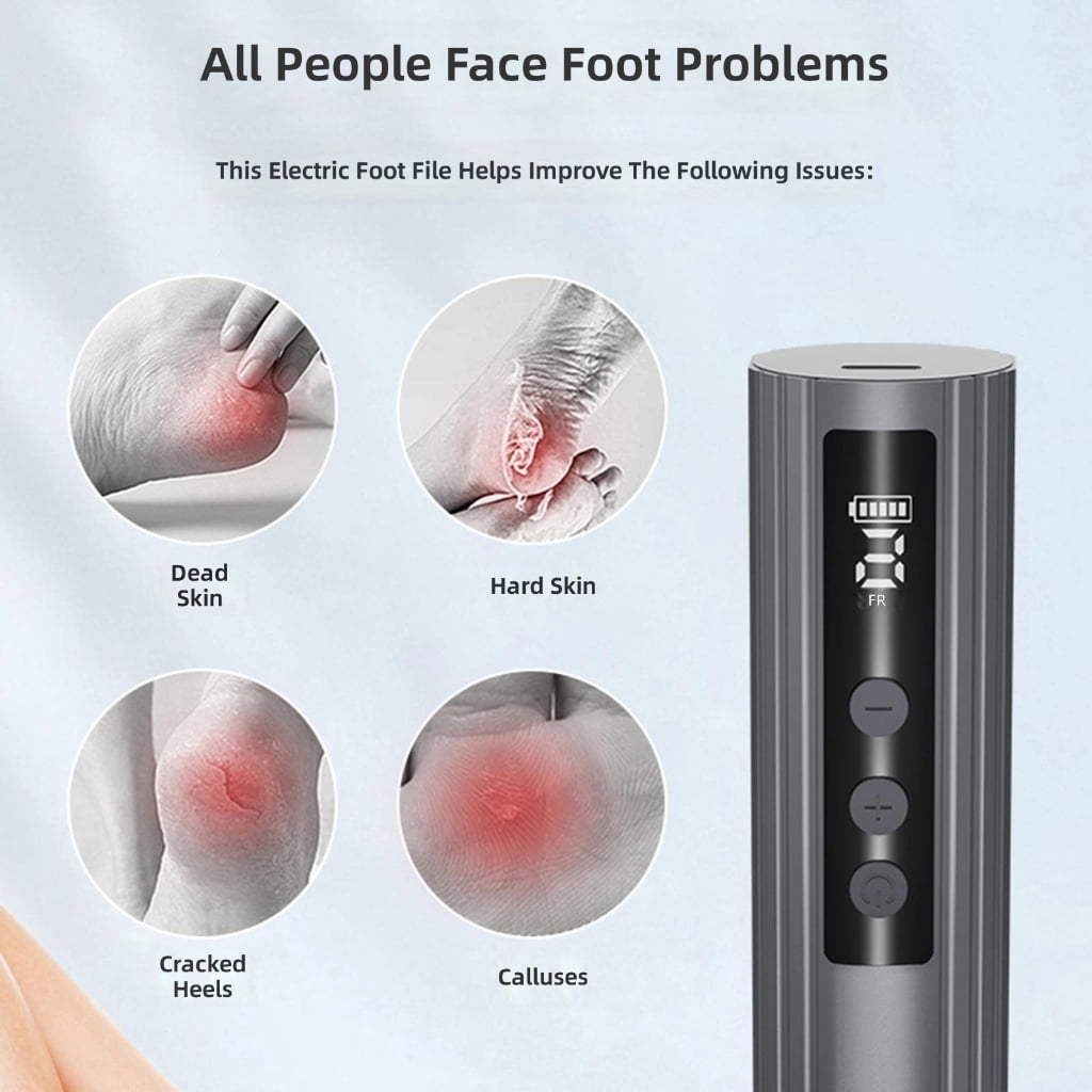 7829 Portable Electric Callus Remover For Men And Women Utilizing Type C Charging And Extended Runtime