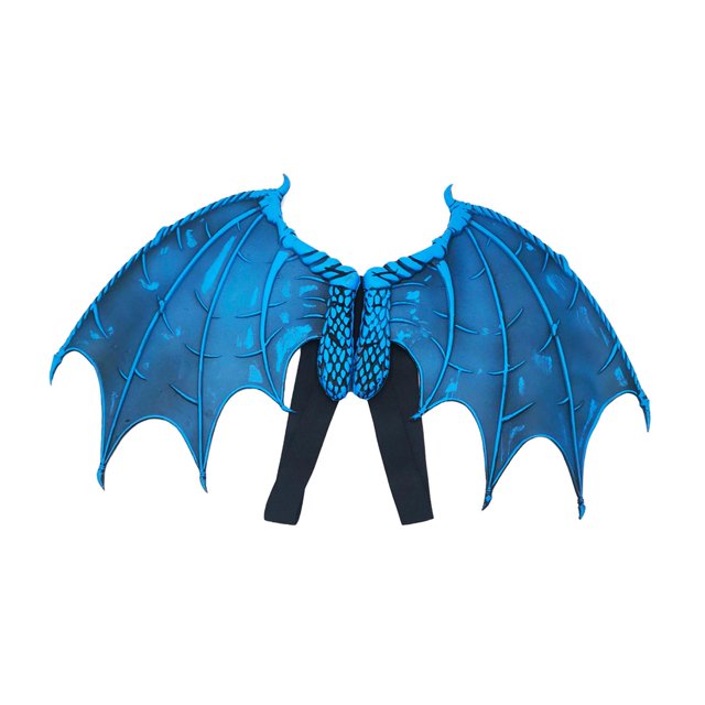 Accesorios de disfraz de dragón con forma realista y duradera de ala de dragón para para Todo azul jinwen Ala de dragón para niños