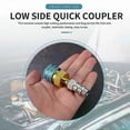 thumbnail image 1 of R1234Yf à R134A Coupleur Rapide Côté Bas R12 à R134A Adaptateur de Tuyau Connecteur pour Climatisation de Voiture Charge Ac, 1 of 4