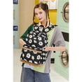 thumbnail image 6 of hirigin Women Daypack 2pcs Set Daisy Print Lightweight Outdoor Casual Backpack Bookbag and Lunch Bag for School Travel, 6 of 9