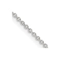 thumbnail image 1 of Quality Gold QCL035E-18 Sterling Silver 1.25 mm Cable Chain with 2 in. Extension, 1 of 1