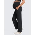 thumbnail image 3 of Pantalones anchos para maternidad CRZ YOGA Butterluxe Over Belly, 3 of 5