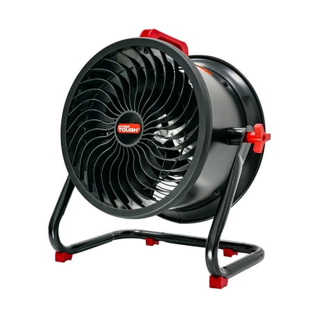 

10 Inch Turbo Drum Fan Red & Black