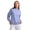 Blue Lavender, variant on Apparel 5726 Women's Willow Mock-Neck Sweatshirt-Pink-XL