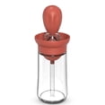 thumbnail image 2 of Olive Oil Bottle with Brush, 2 in 1 Glass Oil Dispenser Bottle with Silicone Dropper for Kitchen Cooking BBQ Baking Grill Pastry Brush (Red), 2 of 9