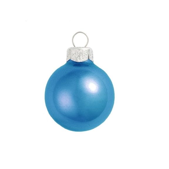 4ct Metallic Cobalt Blue Glass Ball Christmas Ornaments 4.75" (120mm)