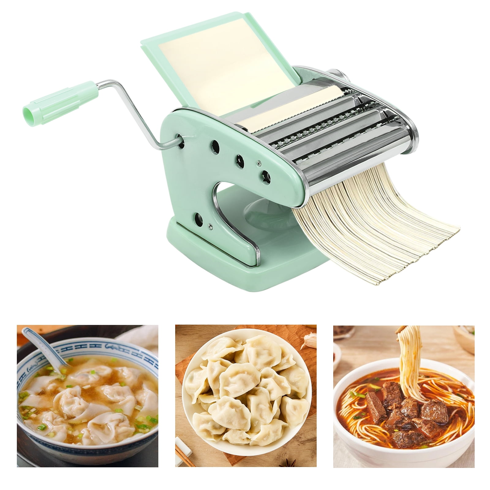 Marcato Atlas 180 Slide Homemade Noodle Maker, Hand Crank Manual
