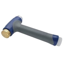 The Beadsmith EZ-Strike Hammer - Metal Elements Patent Protected Metal Working Hammer - Interchangeable Heads - 6.5” x 3.75” - Ergonomic Handle - Use for Stamping Jewelry, Leather & Wood