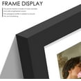 thumbnail image 5 of 8.5x11 Double 5x7 Picture Frame Double Picture Frame Displays Two 5x7 inch Photos Available Horizontal Wall Mounting Display and Vertical Black, 5 of 7