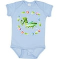 thumbnail image 3 of Inktastic Praying Mantis with Flowers and Leaves Boys or Girls Baby Bodysuit, 3 of 5