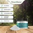 thumbnail image 3 of Viva Doria Natural Tooth Powder,  1.5 oz glass jar, 3 of 4