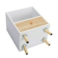 thumbnail image 3 of 2 of Bedside Cupboard with 1 Drawer and Short Legs; End Table with Storing Shelf; Indoors XH, 3 of 9