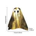 thumbnail image 6 of Happydeer Sequin Fabric Ghost Tabletop Decor Halloween Shiny Ghost Figurine for Halloween Bedroom Desktop Home Decor (2pcs, With Light), 6 of 13