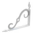 thumbnail image 3 of Heavy Carbon Steel Floating Shelf Bracket, Thickened Design, High Load-Bearing & Wear-Resistant, Edge Protection Prevents Slipping, Easy Installation for Living Room Bedroom Kitchen Garage Shelves, 3 of 5
