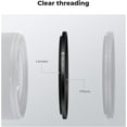 thumbnail image 3 of K&F Concept 37-40.5mm(2 Pcs) Step-Up Ring Adapter, 37mm to 40.5mm Step Up Filter Ring for 37mm Lens Install 40.5mm ND CPL UV Lens Filter, 3 of 6