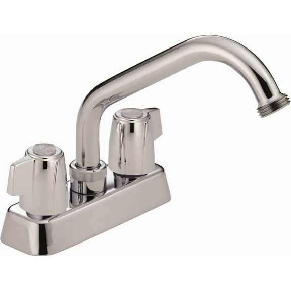 Peerless Two Handle Laundry Faucet in Chrome P299232