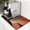 Color 4, variant on SPXUBZ World Map Coffee Mat for Coffee Bar, Super Absorbent Coffee Machine Mat, Kitchen Counter Drying Pad, Non Slip Countertop Protector, Quick Dry Dish Drying Mat for Kitchen Sink