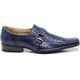 thumbnail image 2 of Men's Dress Shoes Loafers Crocodile Elastic Buckle Slip On, 2 of 4