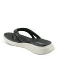 thumbnail image 5 of Flexus Women's ASHINE Crystal Toe Post Platform Sandals Black EU 36 / US 5.5 - 6, 5 of 5