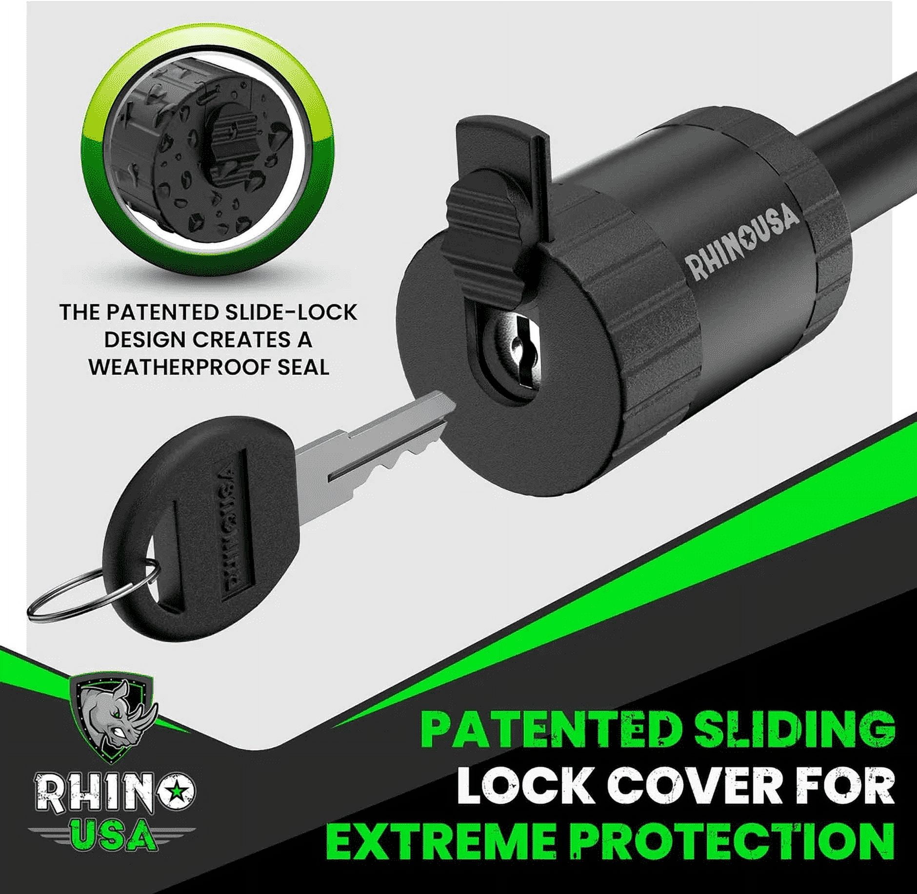 Rhino USA Trailer Coupler Lock Kit with Hitch Pin